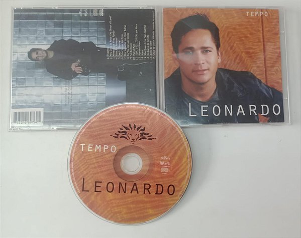 Cd Leonardo - Tempo Interprete Leonardo (1990) [usado]
