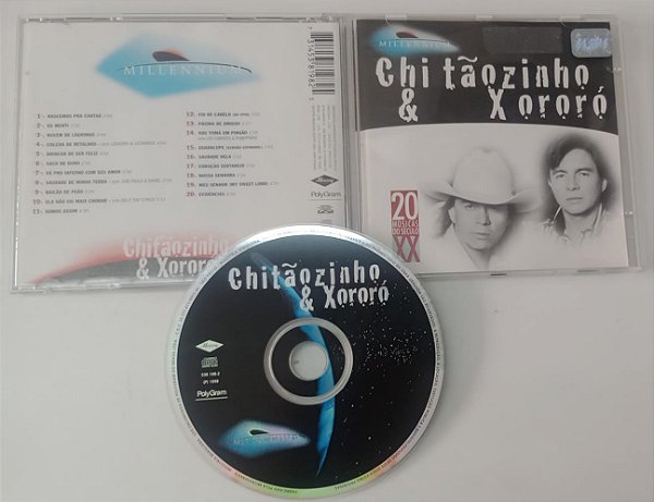 Cd Chitãozinho & Xororó - Millennium [coletânea] Interprete Chitãozinho e Xororó (1998) [usado]