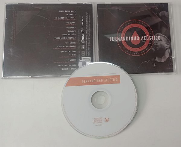 Cd Fernandinho - Acústico Interprete Fernandinho [usado]