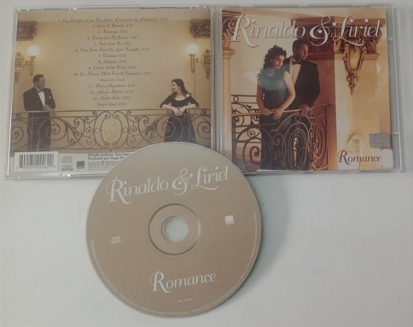 Cd Rinaldo & Liriel - Romance Interprete Rinaldo & Liriel (2001) [seminovo]