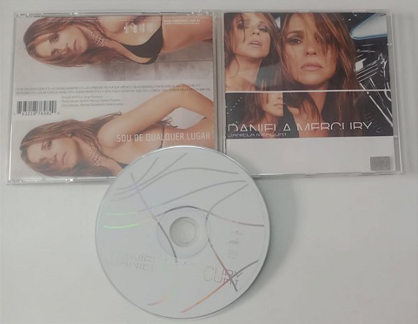 Cd Daniela Mercury - Sou de Qualquer Lugar Interprete Daniela Mercury (2001) [seminovo]