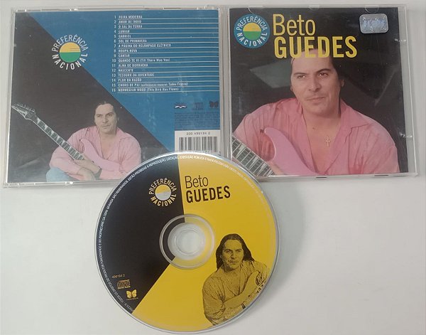 Cd Beto Guedes - Preferência Nacional Interprete Beto Guedes (1998) [seminovo]