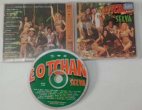 Cd é o Tchan - na Selva Interprete é o Tchan (1999) [seminovo]