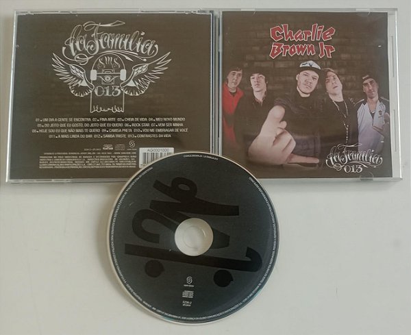 Cd Charlie Brown Jr. - La Família 013 Interprete Charlie Brown Jr. (2013) [usado]