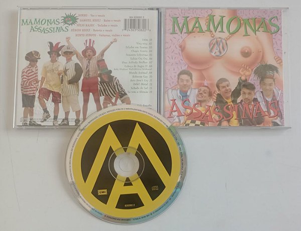 Cd Mamonas Assassinas [1995] Interprete Mamonas Assassinas (1995) [seminovo]