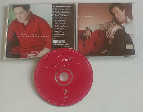 Cd Daniel - um Homem Apaixonado Interprete Daniel (2002) [seminovo]