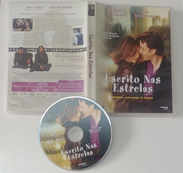Dvd Escrito nas Estrelas Editora Peter Chelson [seminovo]