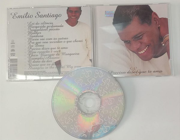 Cd Emilio Santiago - Preciso Dizer que Te Amo Interprete Emilio Santiago (1998) [usado]