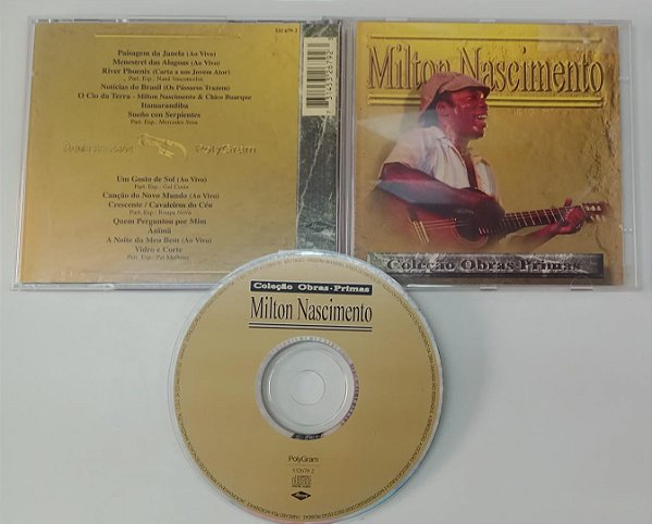 Cd Milton Nascimento - Coleção Obras-primas Interprete Milton Nascimento [usado]