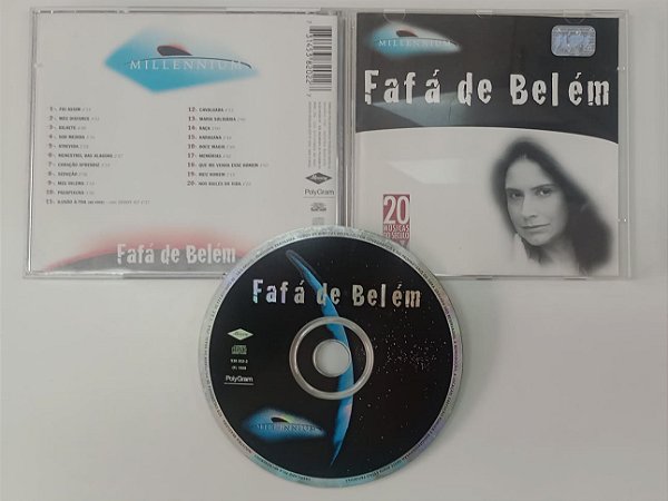 Cd Fafá de Belém - Millennium [coletânea] Interprete Fafá de Belém (1998) [seminovo]