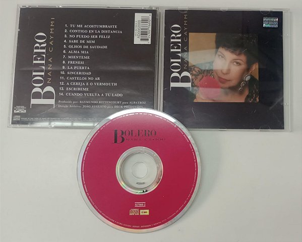 Cd Nana Caymmi - Bolero Interprete Nana Caymmi (1994) [usado]