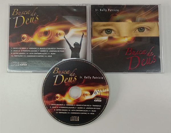 Cd Irmã Kelly Patricia - Busca de Deus Interprete Irmã Kelly Patricia [usado]