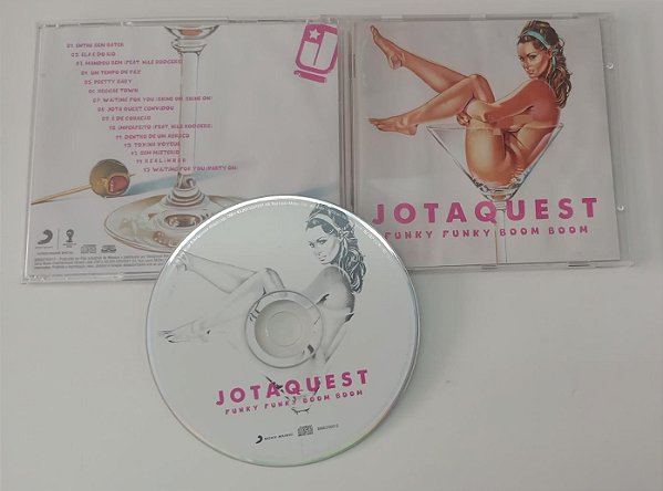 Cd Jota Quest - Funky Funky Boom Boom Interprete Jota Quest [usado]