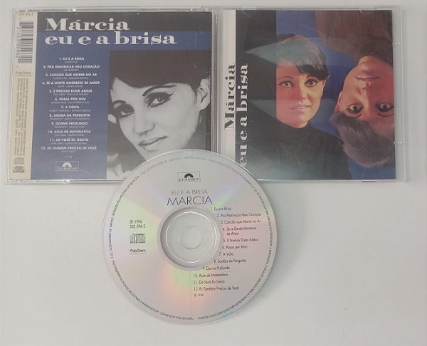 Cd Márcia - Eu e a Brisa Interprete Márcia (1996) [usado]