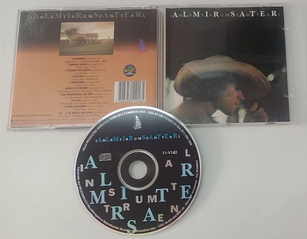 Cd Almir Sater - Instrumental Interprete Almir Sater (1996) [usado]