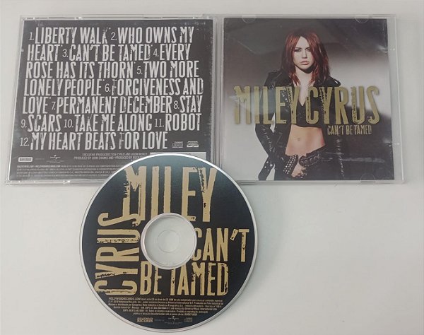 Cd Miley Cyrus - Can''t Be Tamed Interprete Miley Cyrus (2010) [usado]