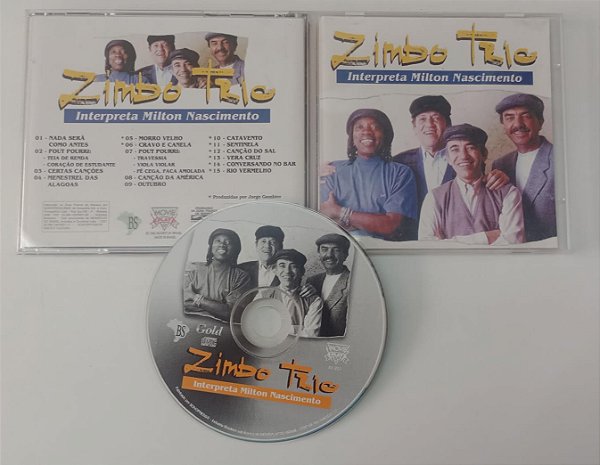 Cd Zimbo Trio Interpreta Milton Nascimento Interprete Zimbo Trio (1995) [usado]