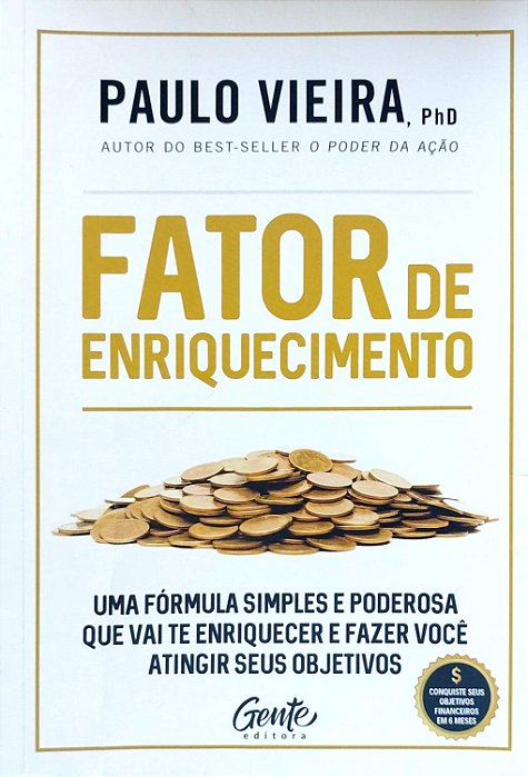 Livro Fator de Enriquecimento Autor Vieira, Paulo (2021) [seminovo]