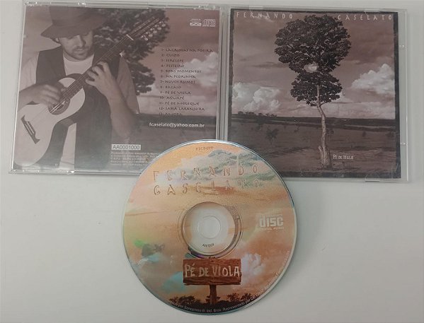 Cd Fernando Caselato - Pé de Viola Interprete Fernando Caselato [seminovo]