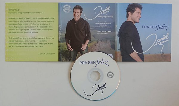 Cd Daniel - Pra Ser Feliz Interprete Daniel [seminovo]