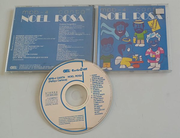 Cd Mpb-4 Canta Noel Rosa Interprete Mpb-4 [usado]