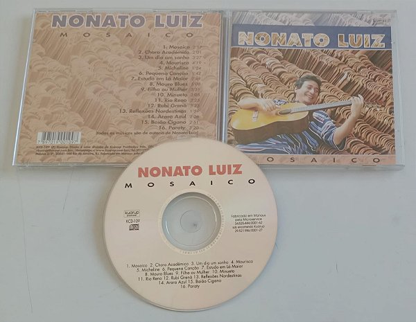 Cd Nonato Luiz - Mosaico Interprete Nonato Luiz [usado]