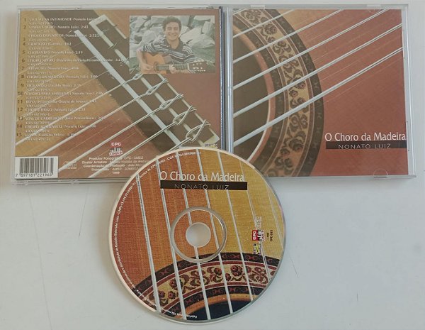 Cd Nonato Luiz - o Choro da Madeira Interprete Nonato Luiz (1999) [seminovo]