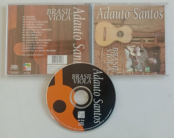Cd Adauto Santos - Brasil Viola Interprete Adauto Santos (1997) [usado]