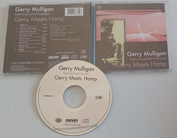 Cd Gerry Mulligan - Gerry Meets Hamp Interprete Gerry Mulligan, Lionel Hampton [seminovo]