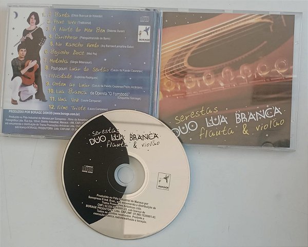 Cd Duo Lua Branca - Serestas Interprete Duo Lua Branca [usado]