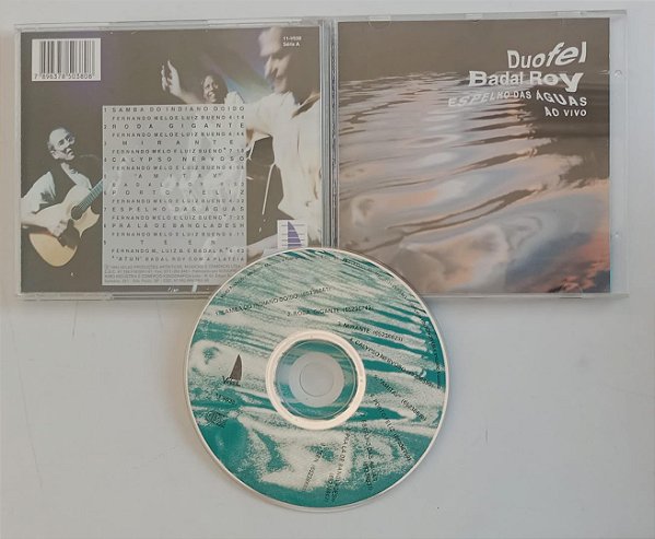 Cd Duofel & Badal Roy - Espelho das Águas ao Vivo Interprete Duofel e Badal Roy (1994) [usado]
