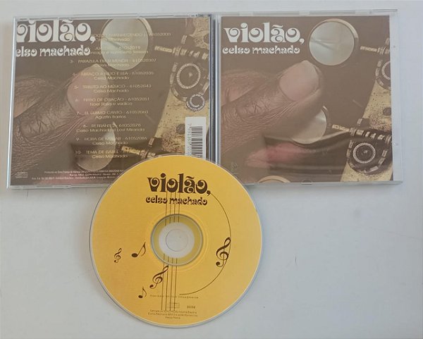 Cd Celso Machado - Violão / Amanhecendo Interprete Celso Machado [usado]