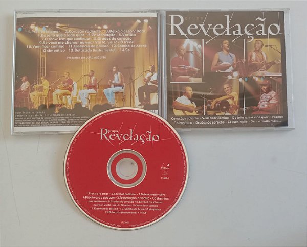 Cd Grupo Revelação - ao Vivo no Olimpo Interprete Grupo Revelação (2002) [usado]