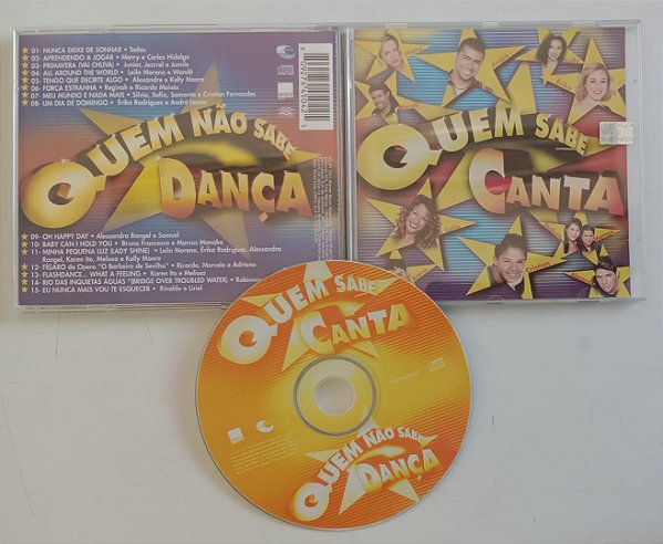 Cd Quem Sabe Canta... Quem Não Sabe Dança Interprete Vários Artistas (2001) [seminovo]