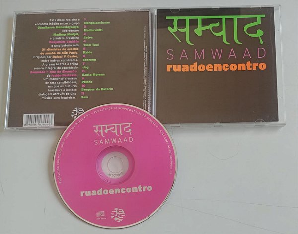 Cd Samwaad - Rua do Encontro Interprete Vários Artistas [seminovo]