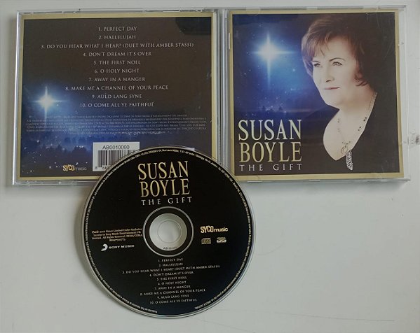 Cd Susan Boyle - The Gift Interprete Susan Boyle (2010) [usado]