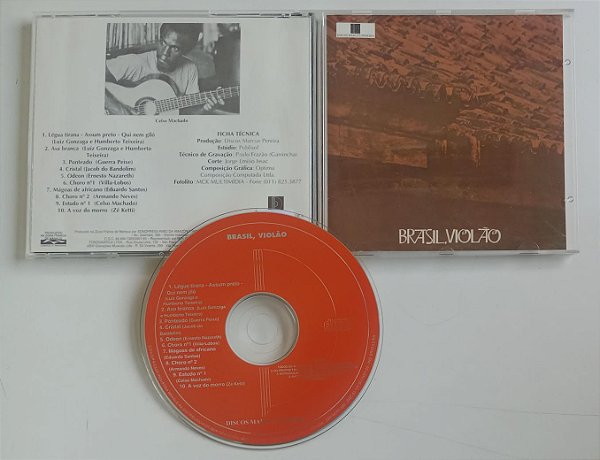 Cd Celso Machado - Brasil, Violão Interprete Celso Machado [usado]