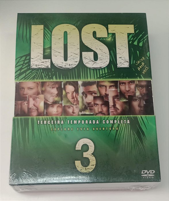 Dvd Lost - Terceira Temporada Completa [7 Discos] Editora Jeffrey Lieber e Jj Abrams [novo]