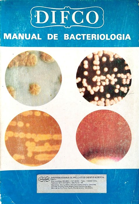 Livro Manual de Bacteriologia Autor Vários [usado]