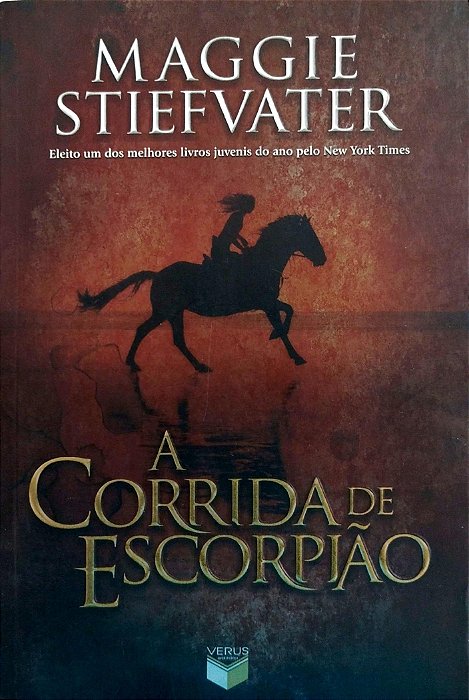 Livro a Corrida de Escorpião Autor Stiefvater, Maggie (2012) [seminovo]