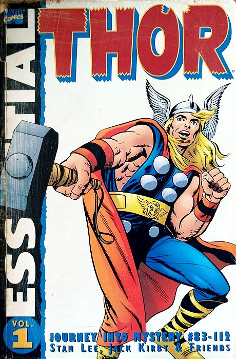 Gibi Thor Essential #1 Autor Stan Lee, Jack Kirby & Friends (2001) [usado]