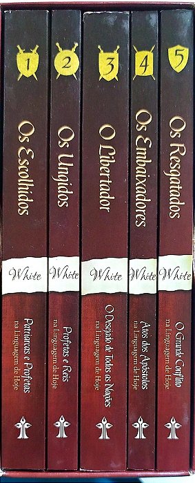 Livro Box Série Conflito - 5 Volumes Autor White, Ellen G. (2019) [seminovo]