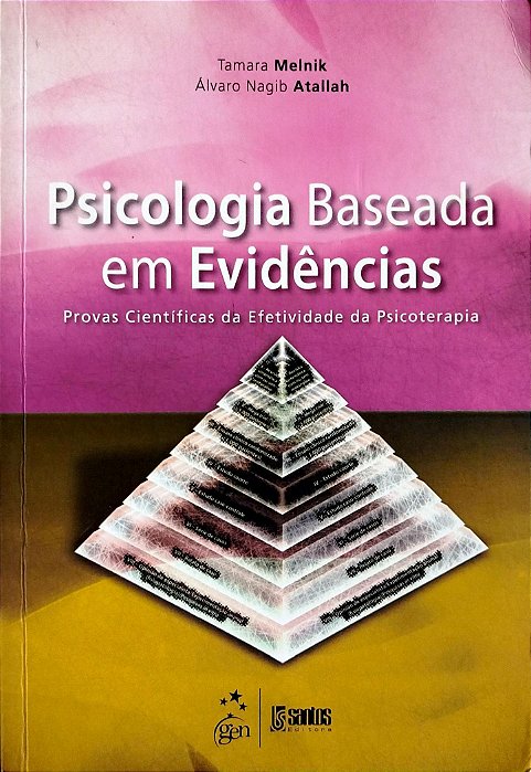 Livro Psicologia Baseada em Evidências Autor Melnik, Tamara (2011) [seminovo]