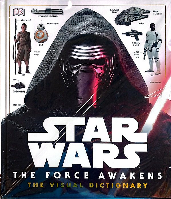 Livro Atar Wars: The Force Awakes: a Visual Dictionary Autor Vários [seminovo]