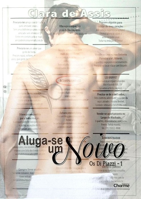 Livro Aluga-se um Noivo - os Di Piazzi 1 Autor Assis, Clara de (2021) [seminovo]