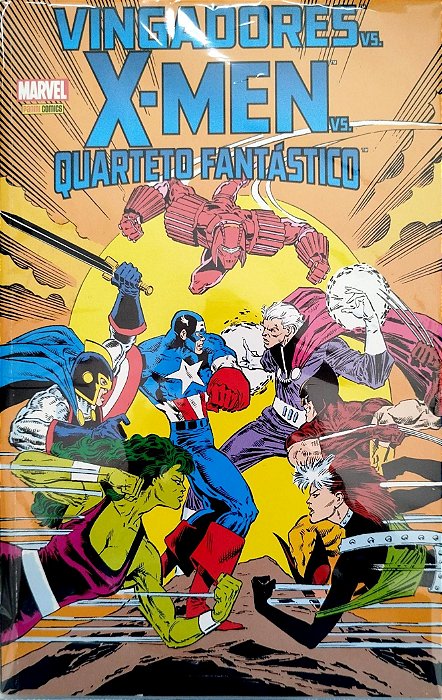 Gibi Vingadores Vs. X-men Vs. Quarteto Fantástico Autor (2015) [seminovo]