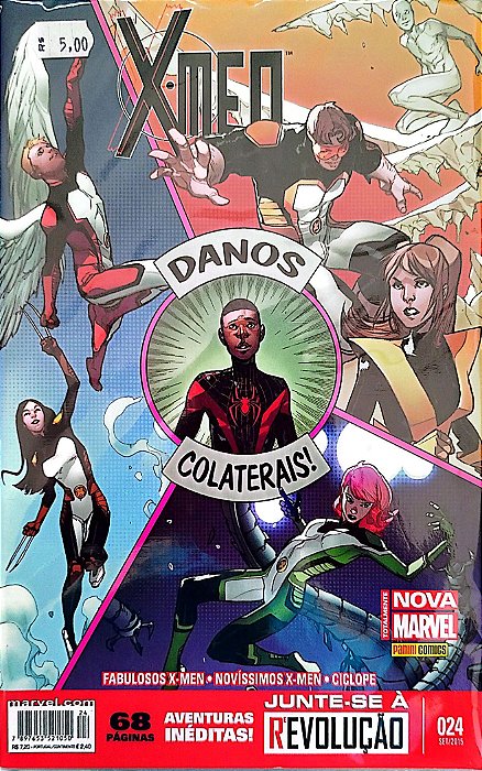 Gibi X-men #24 - Totalmente Nova Marvel Autor (2015) [seminovo]