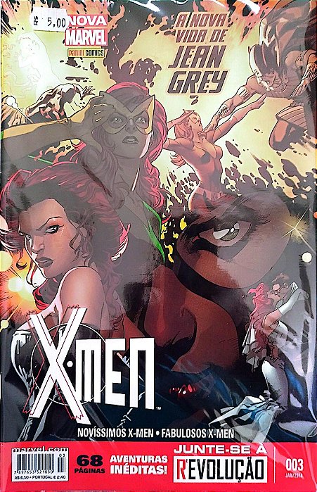 Gibi X-men #3 - Nova Marvel Autor (2014) [seminovo]