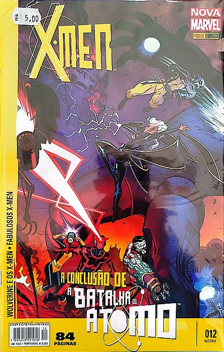 Gibi X-men #12 - Nova Marvel Autor (2014) [seminovo]