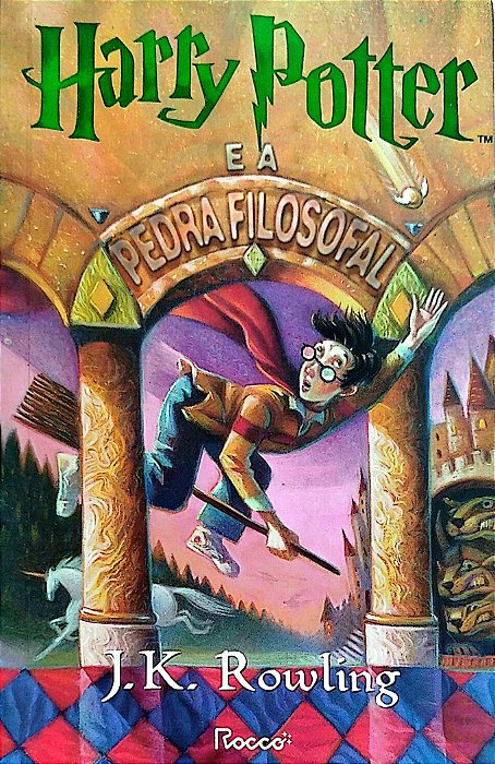 Livro Harry Potter e a Pedra Filosofal Autor Rowling, J. K. (2000) [seminovo]